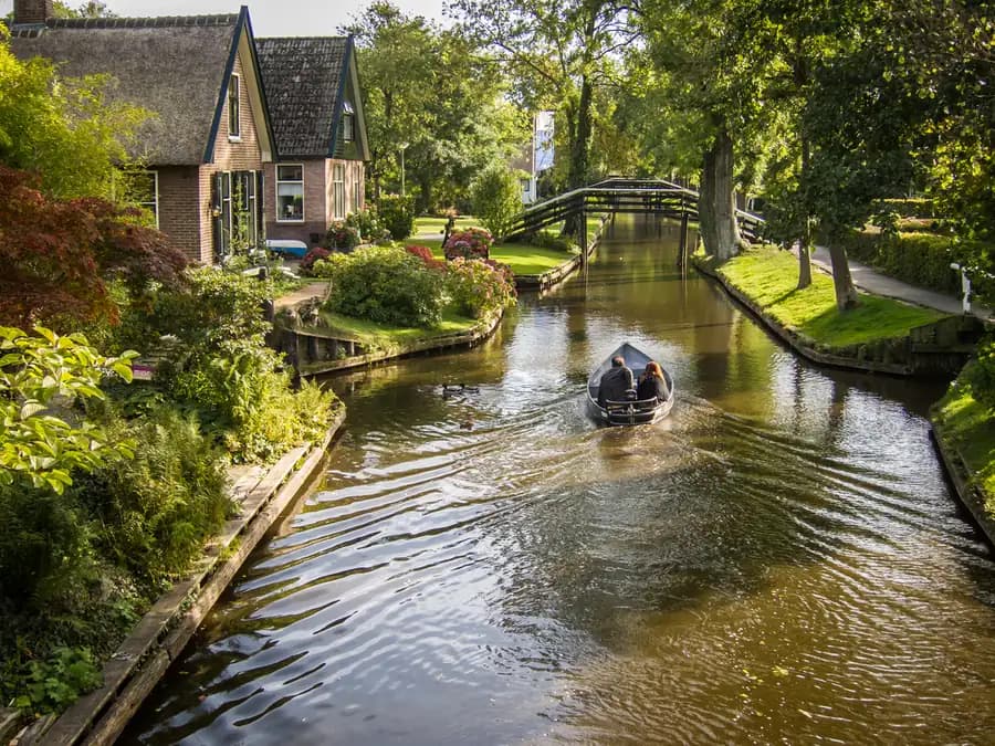 Giethoorn, a day trip from Amsterdam