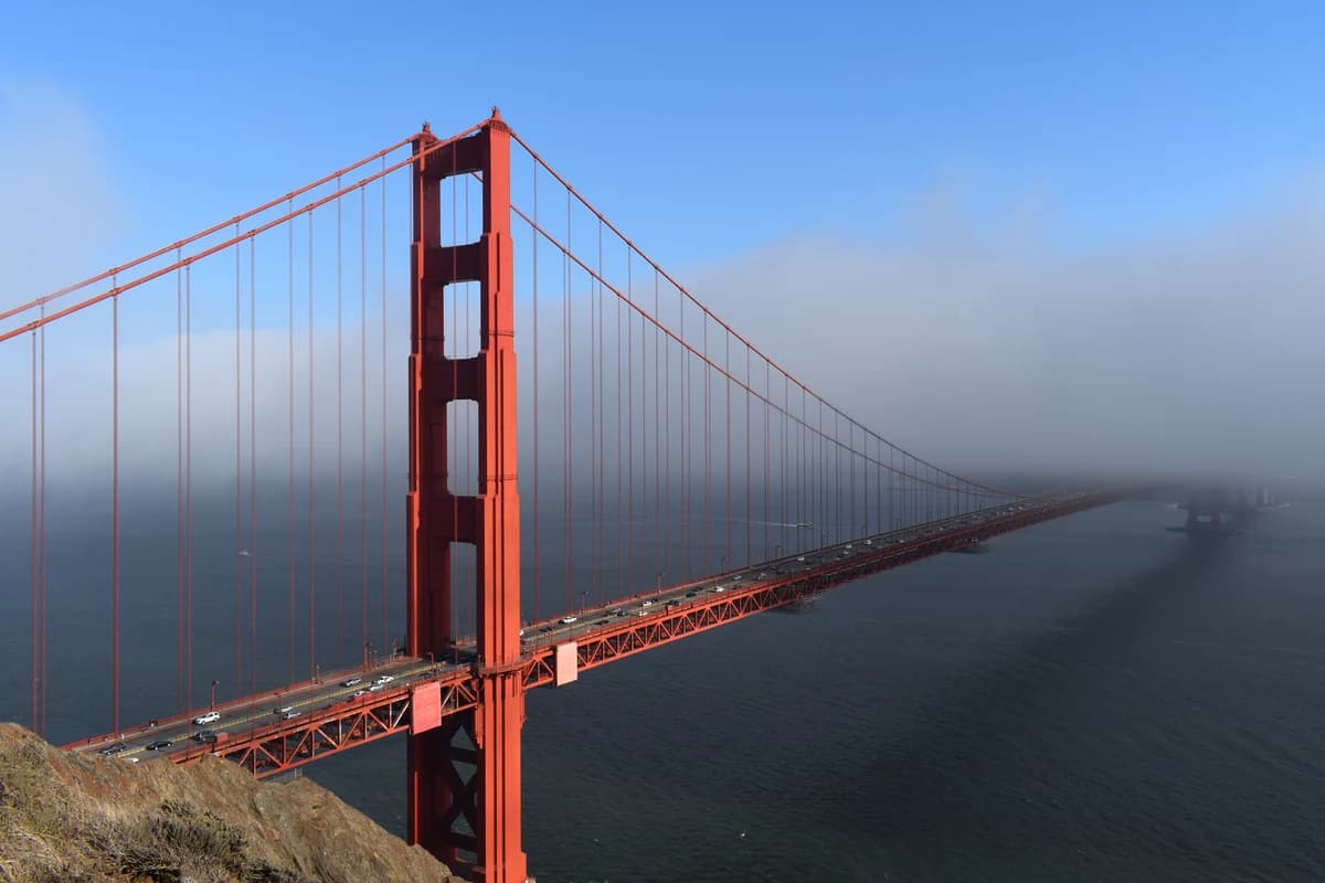 Golden Gate Bridge in San Francisco