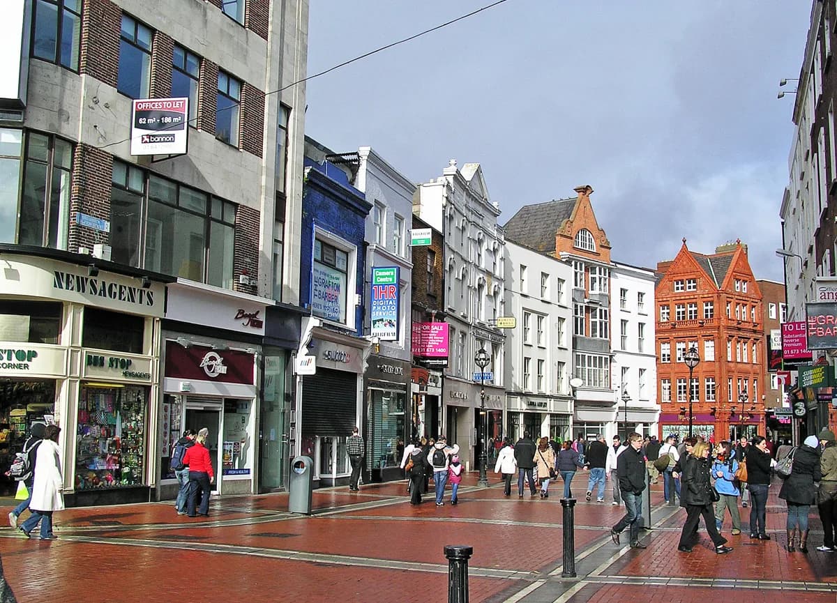 Grafton Street in Dublin