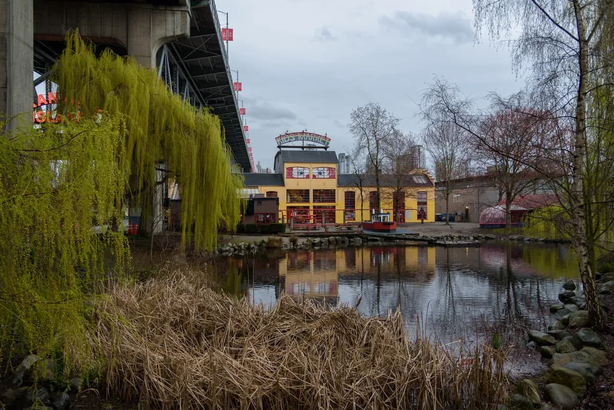 Granville Island Public Market in Vancouver