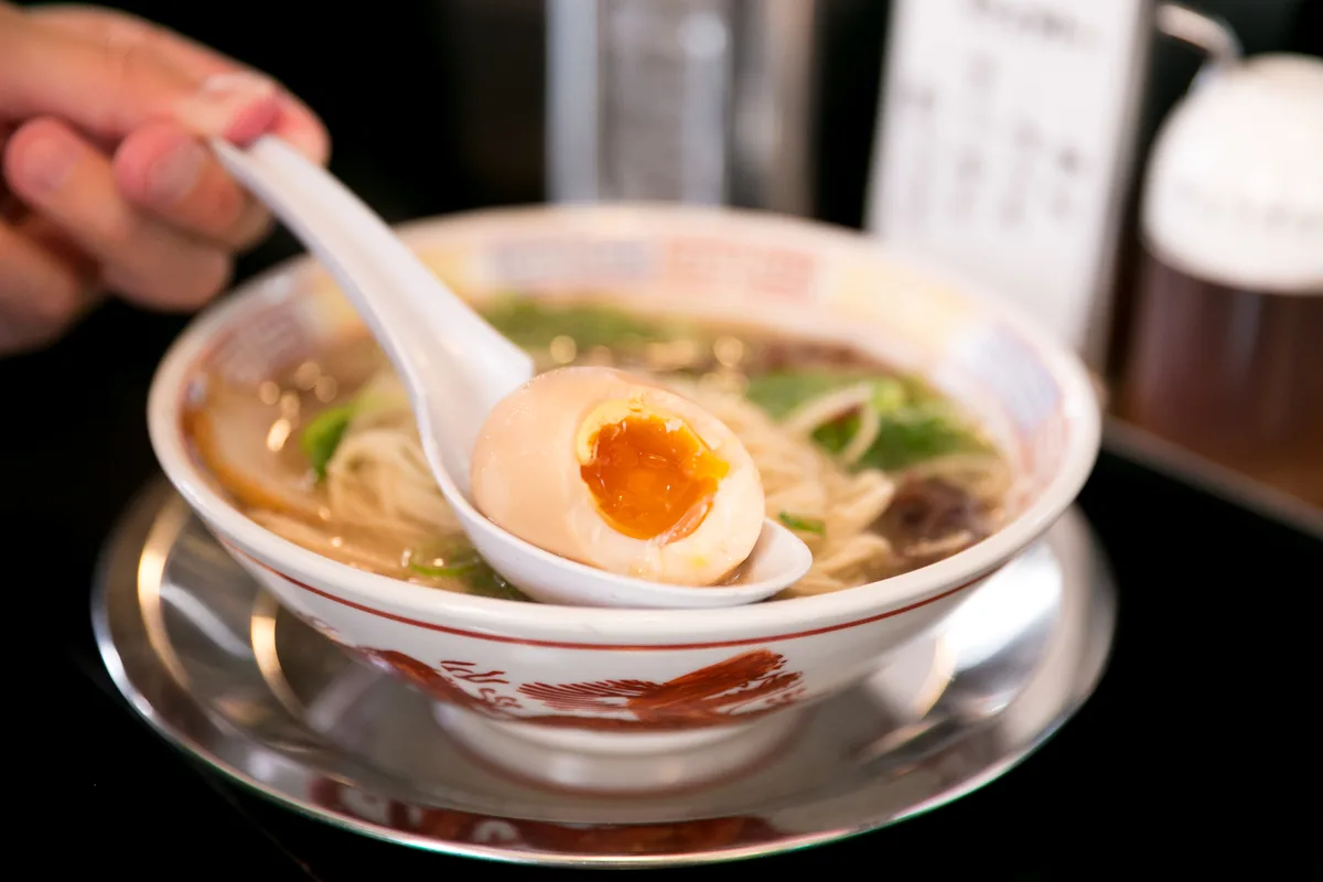 Hakata tonkotsu ramen in Fukuoka