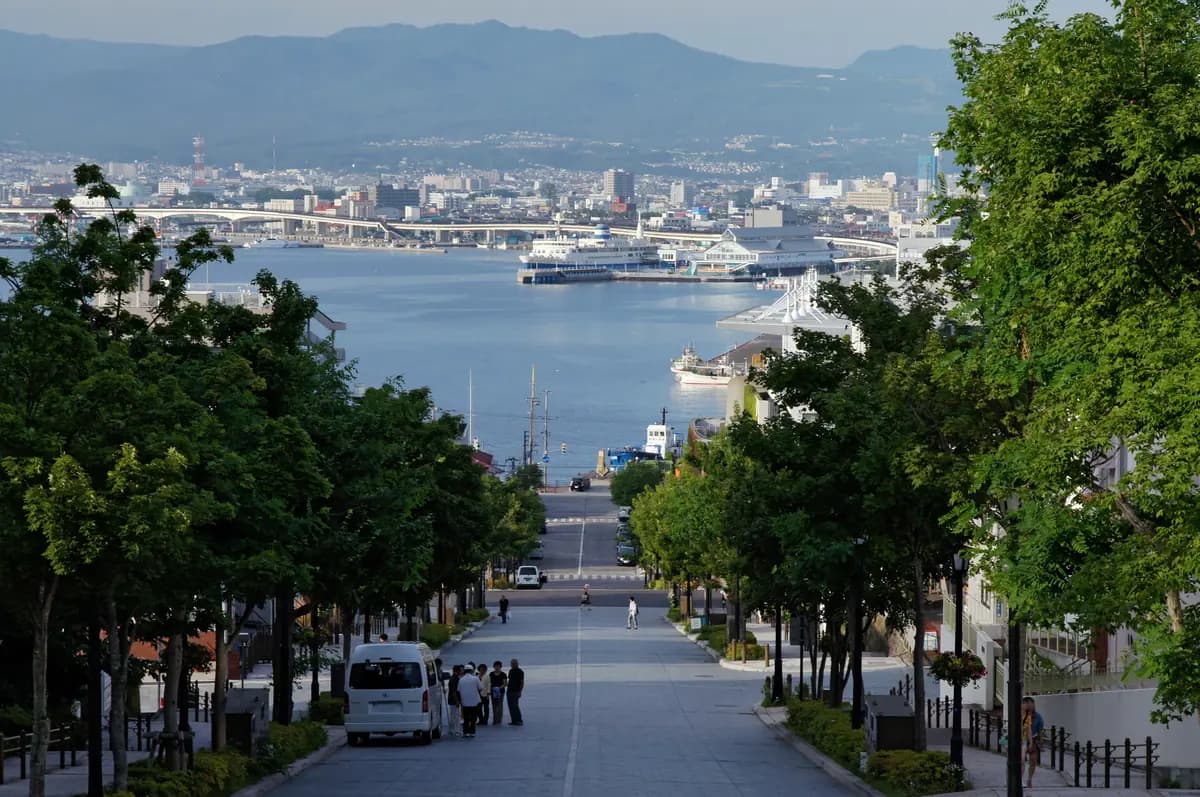 Hakodate cruise port, Hokkaido, Japan