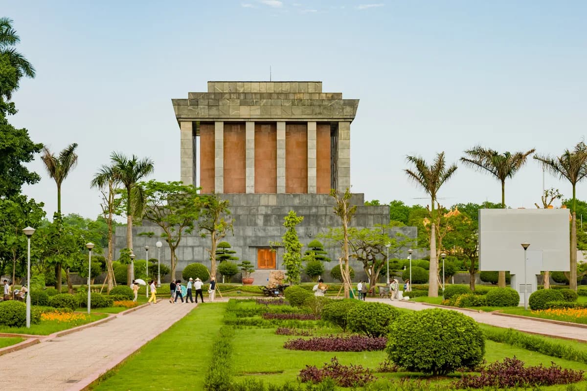 Ho Chi Minh Mausoleum in Hanoi