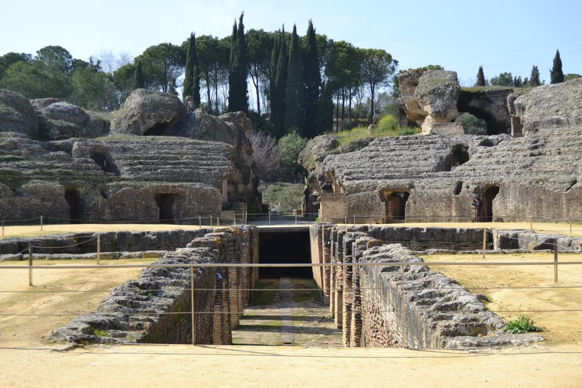 Italica, a day trip from Seville