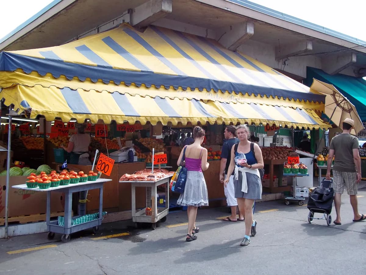 Jean-Talon Market in Montreal