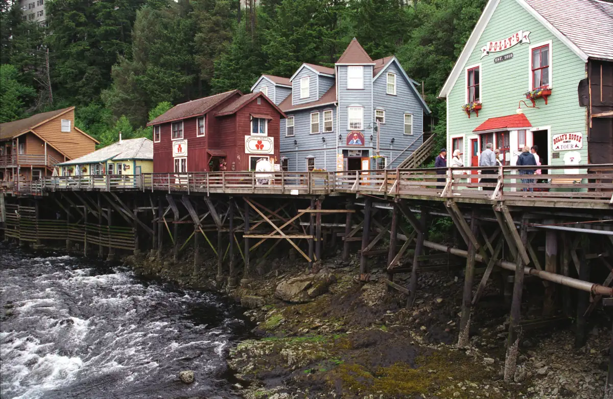 Ketchikan cruise port, Alaska, USA