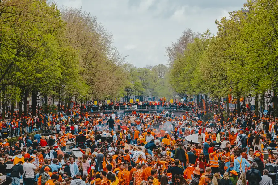King's Day in Amsterdam