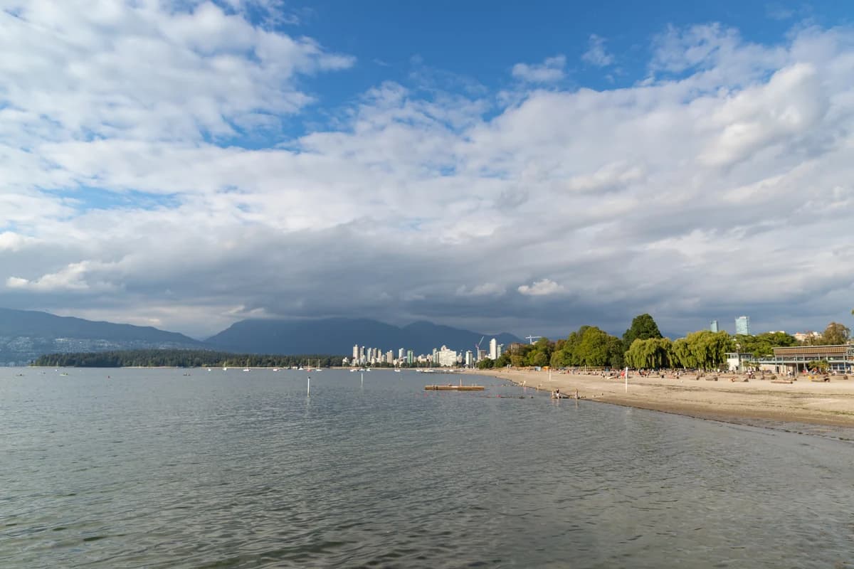 Kitsilano Beach in Vancouver
