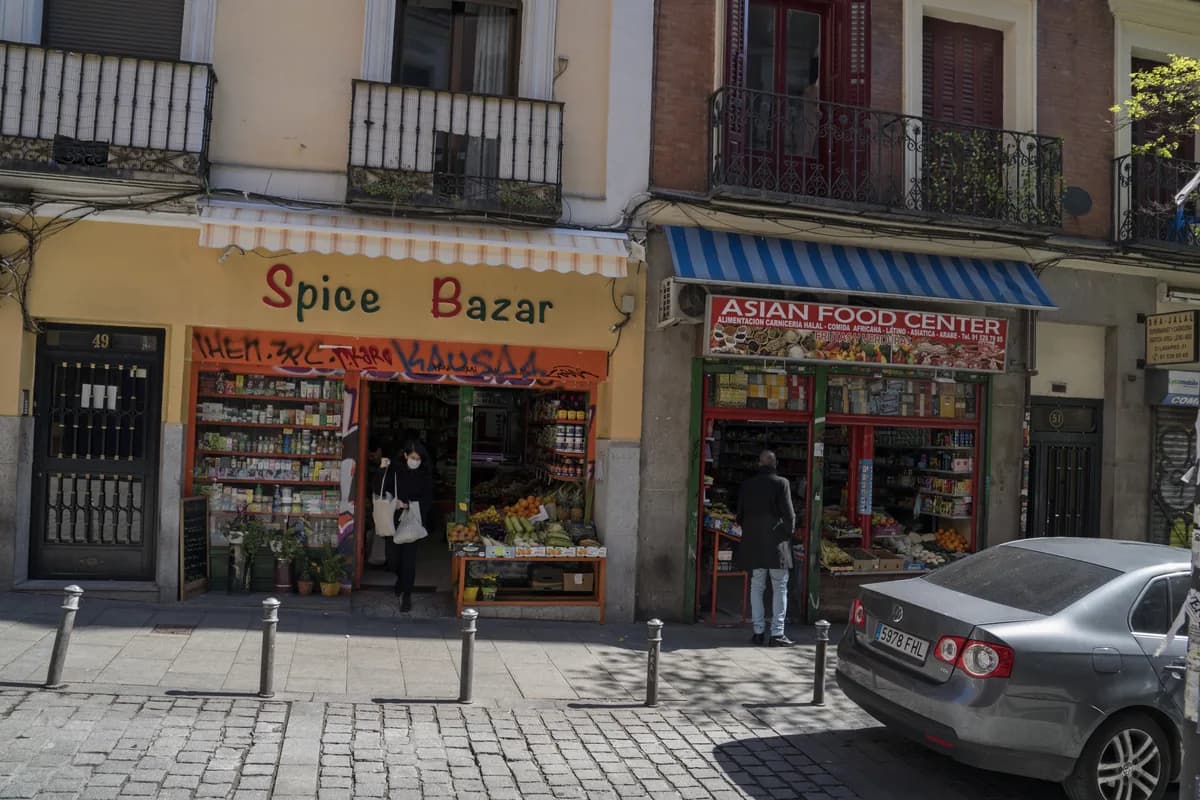 Lavapies in Madrid