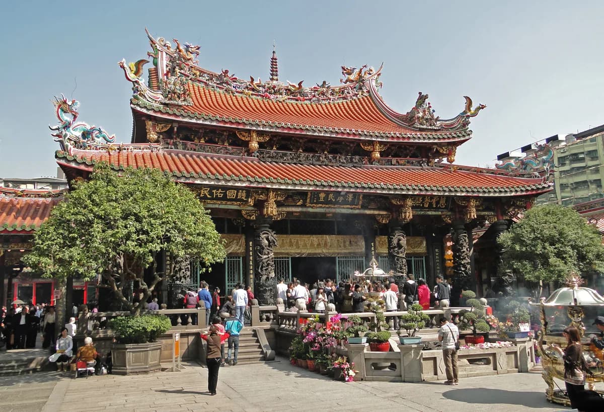 Longshan Temple in Taipei