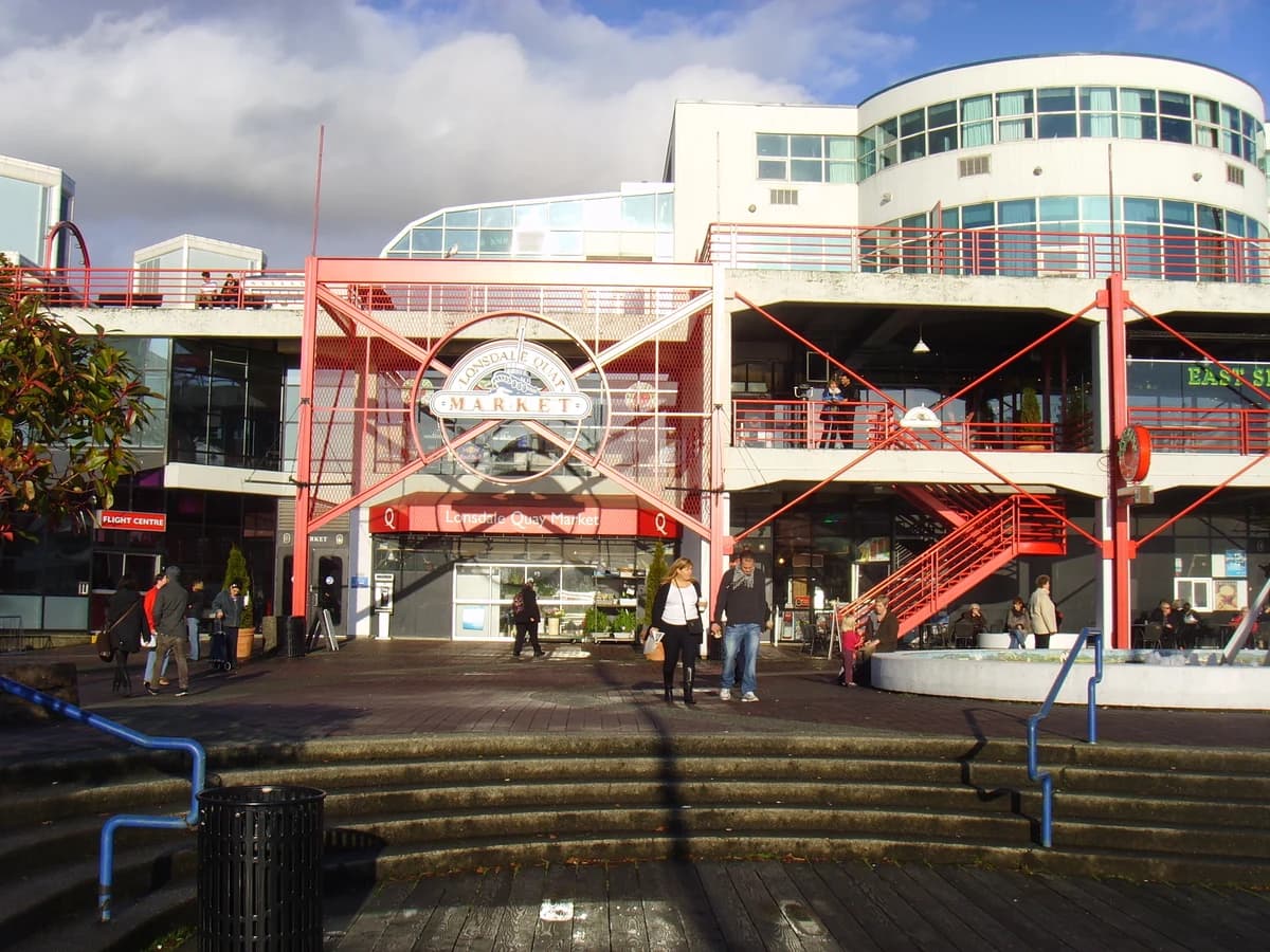 Lonsdale Quay in Vancouver