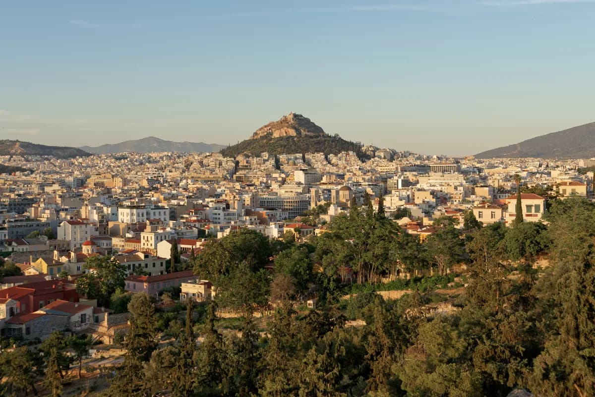 Lycabettus Hill in Athens