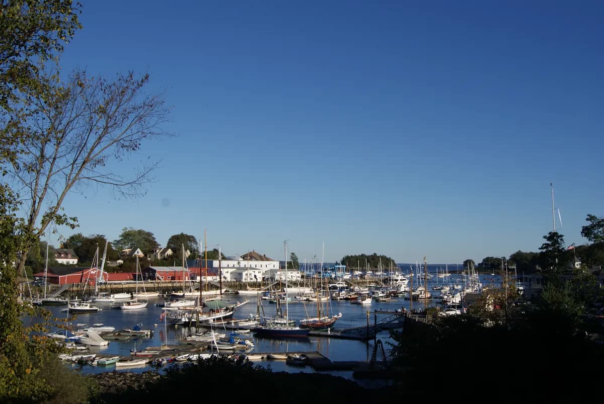 Maine Coast on Route 1, USA