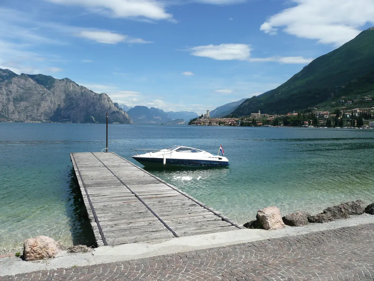Malcesine in Lake Garda