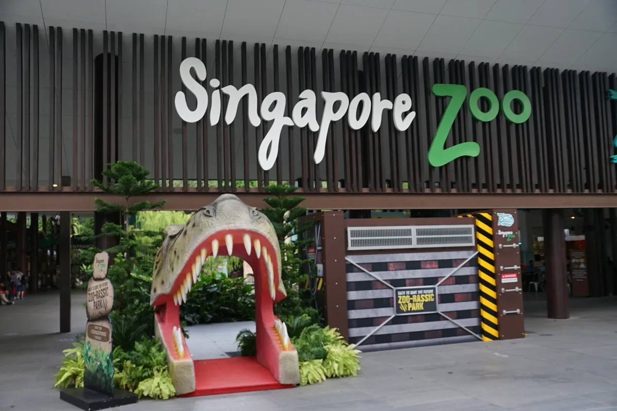 Mandai in Singapore with a family