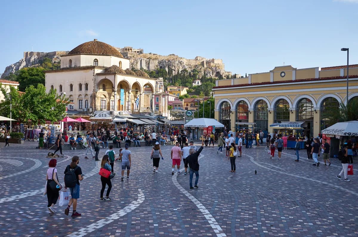 Monastiraki in Athens