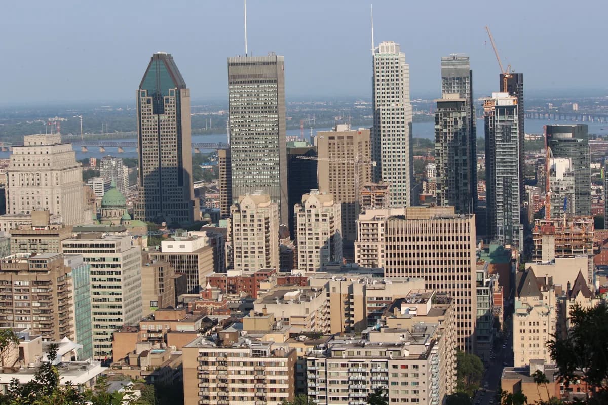 Mount Royal and the Kondiaronk Lookout in Montreal