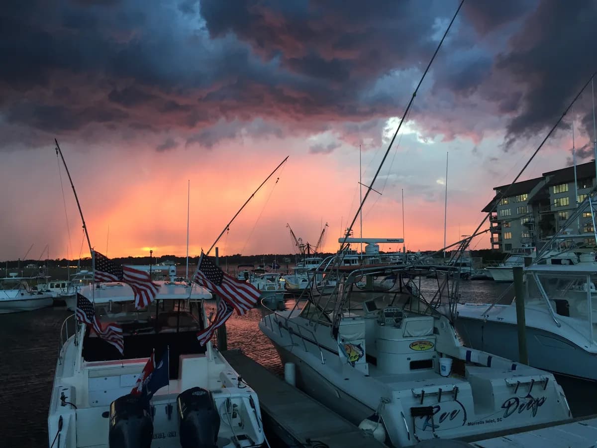 Murrells Inlet MarshWalk in Myrtle Beach