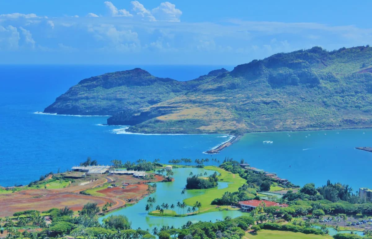 Nawiliwili cruise port, Kauai, Hawaii