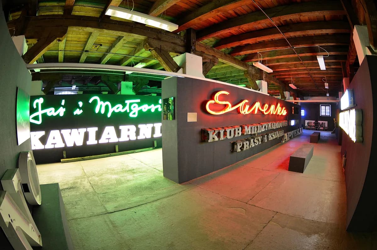 Neon Museum in Warsaw
