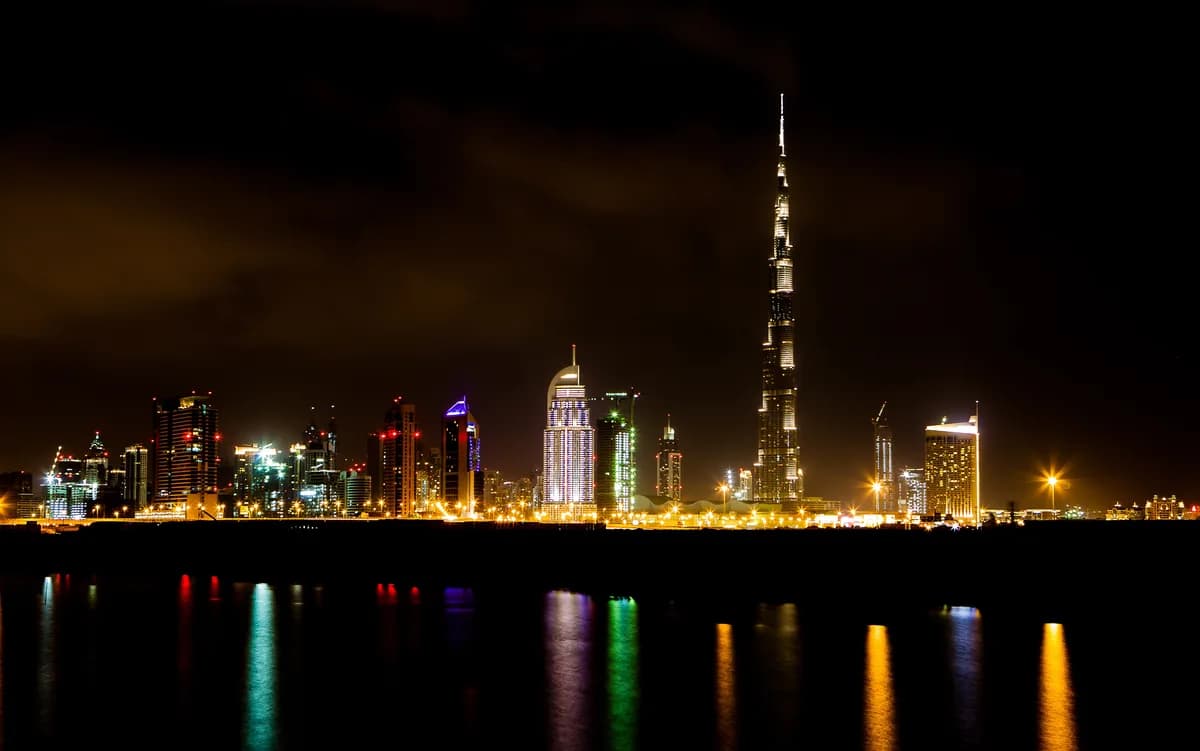 New Year at the Burj Khalifa in Dubai