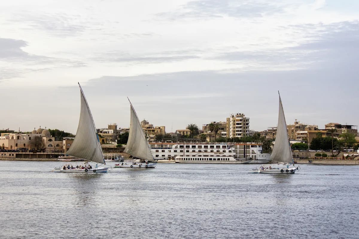 Nile cruise season in Egypt