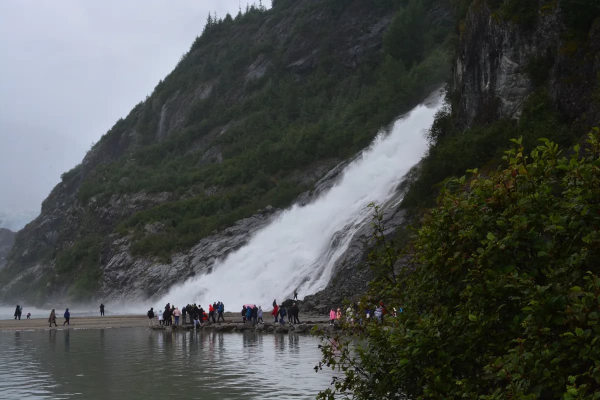 Nugget Falls & the East Glacier Loop in Juneau