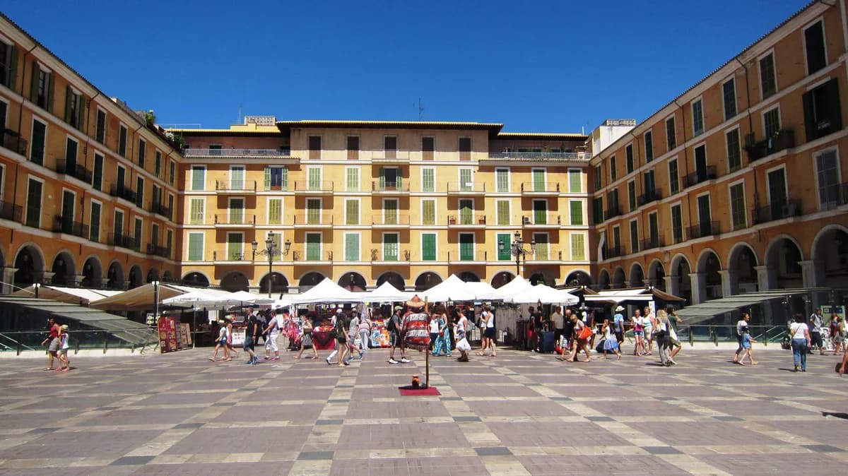 Old Town (Casc Antic) in Palma de Mallorca