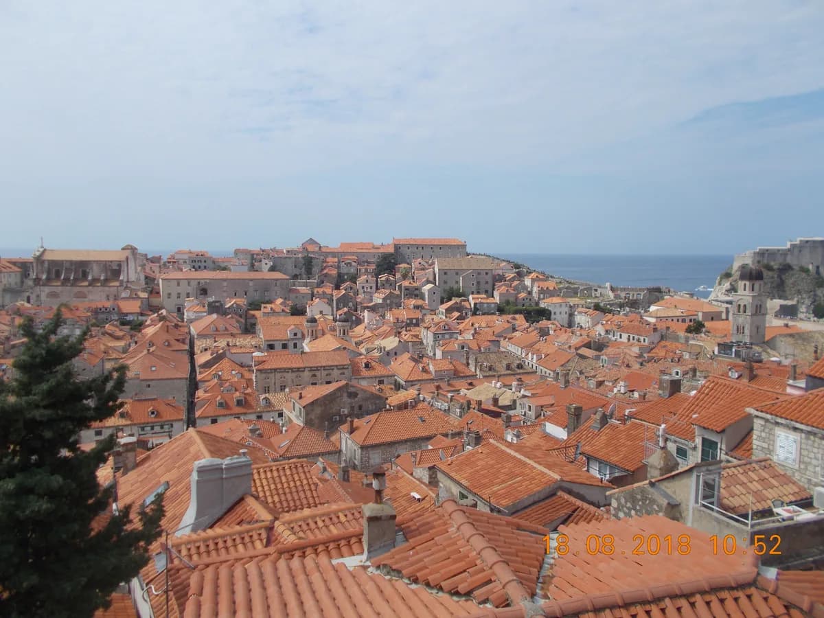 Old Town (inside the walls) in Dubrovnik