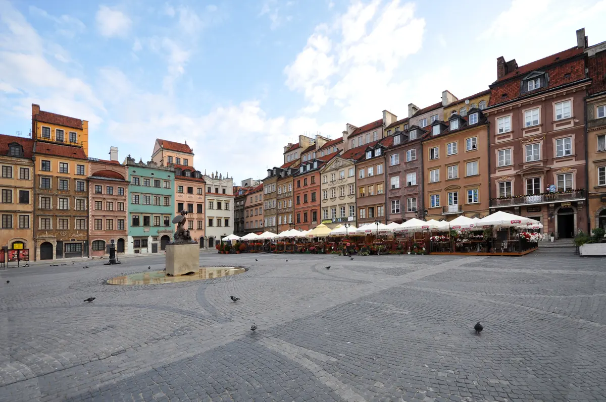 Old Town & New Town in Warsaw