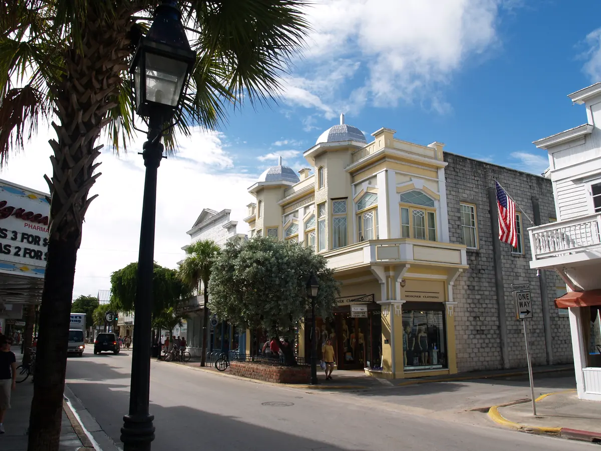 Old Town (south of Truman) in Key West