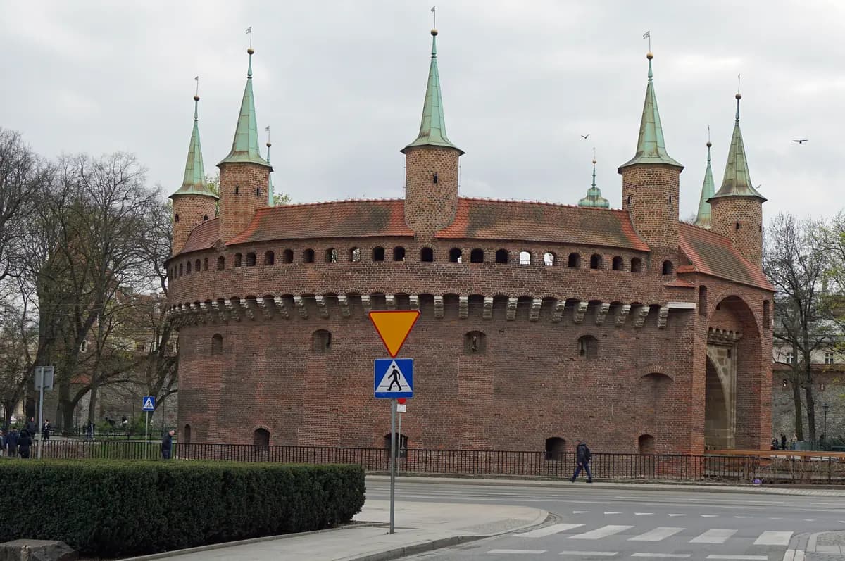 Old Town (Stare Miasto) in Krakow