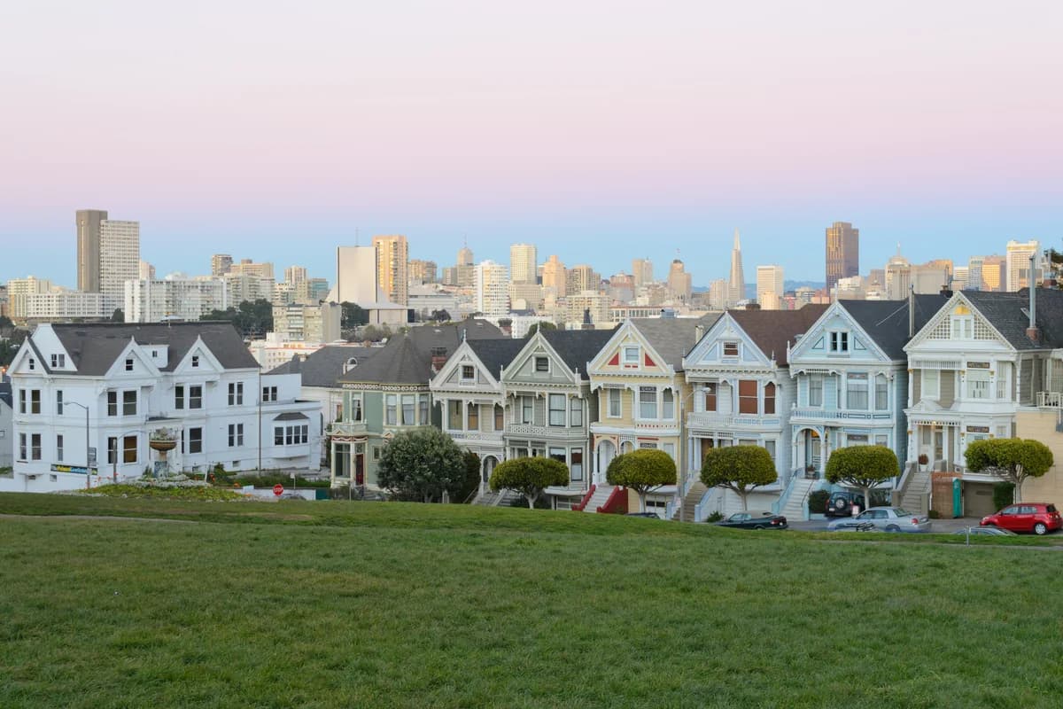 Painted Ladies in San Francisco