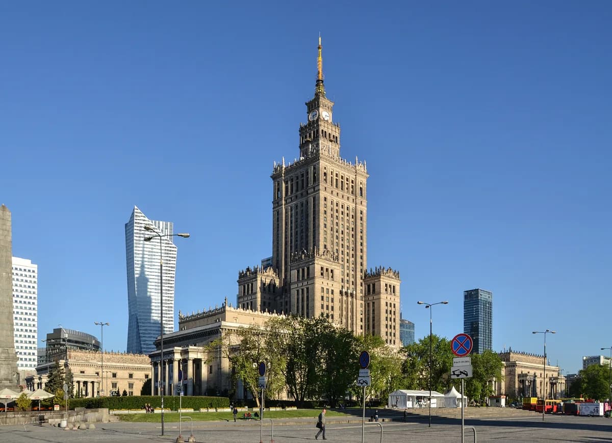 Palace of Culture and Science in Warsaw