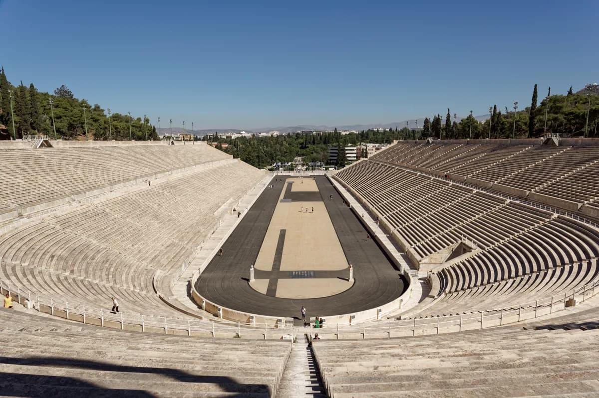 Panathenaic Stadium in Athens