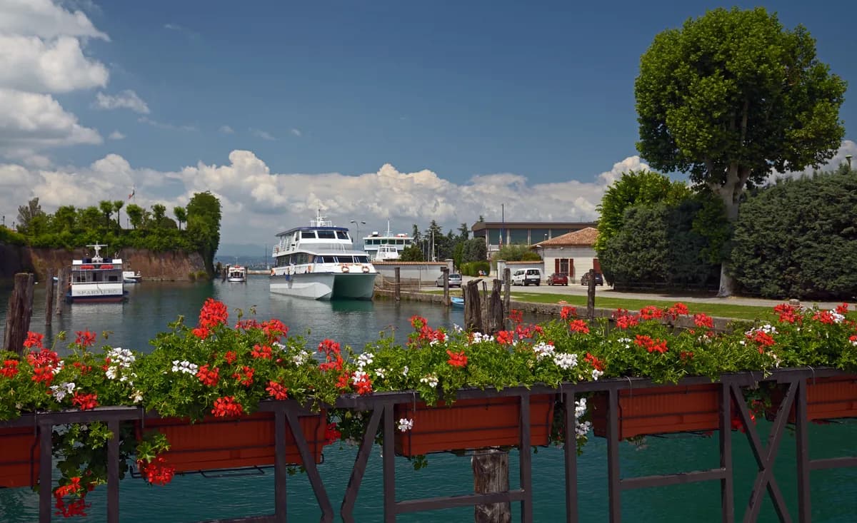 Peschiera del Garda in Lake Garda