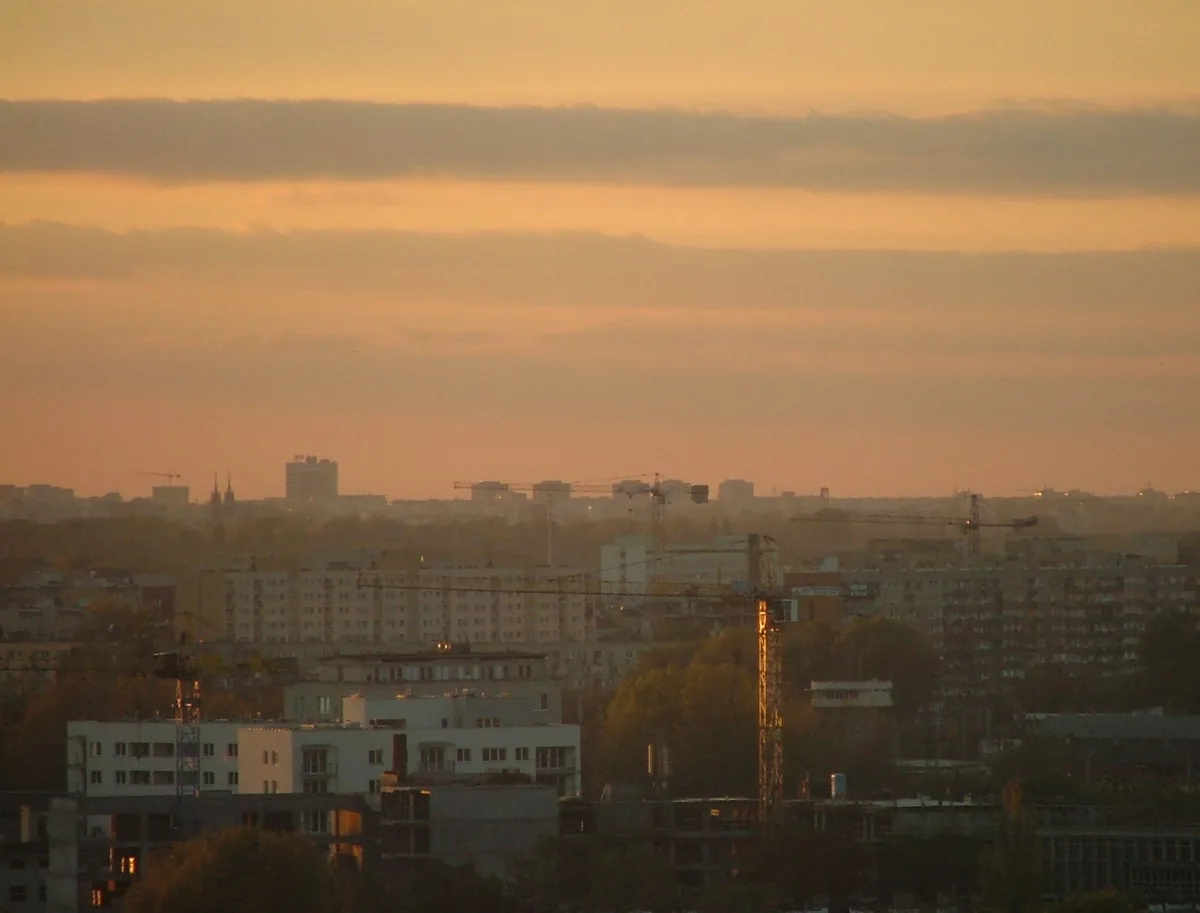 Praga (right bank) in Warsaw