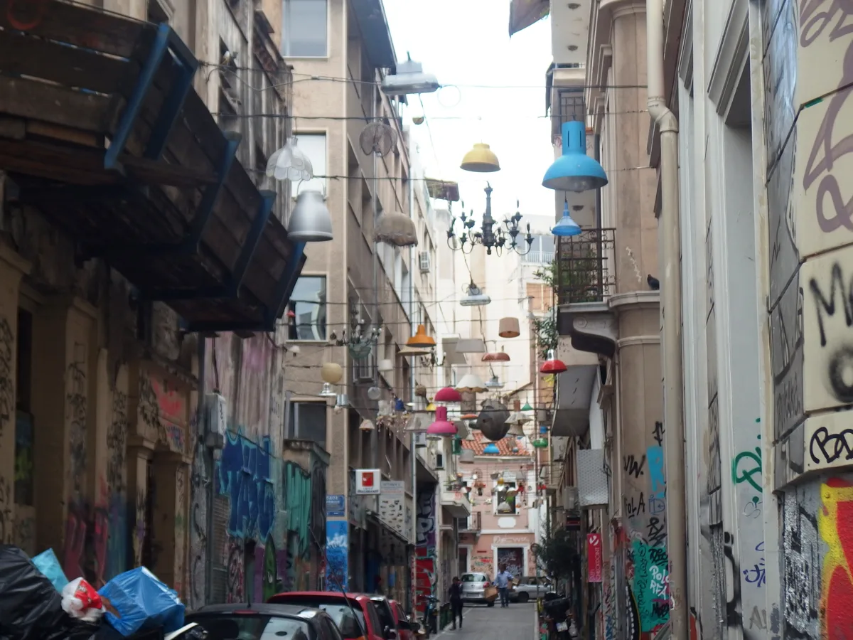 Psyrri in Athens