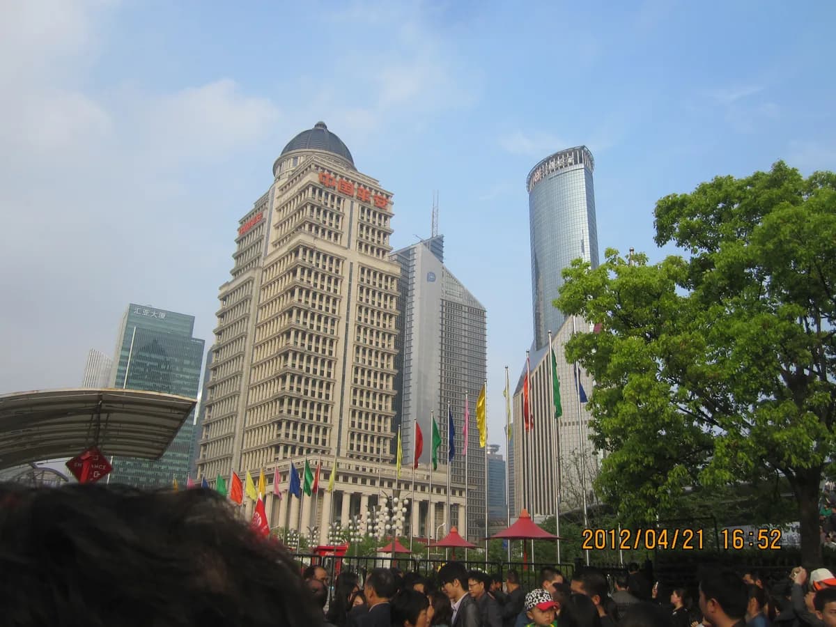 Pudong (Lujiazui) in Shanghai