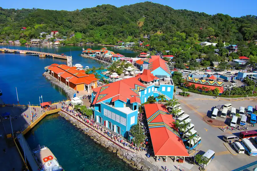 Roatan cruise port, Honduras
