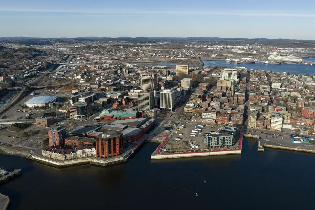 Saint John cruise port, New Brunswick, Canada