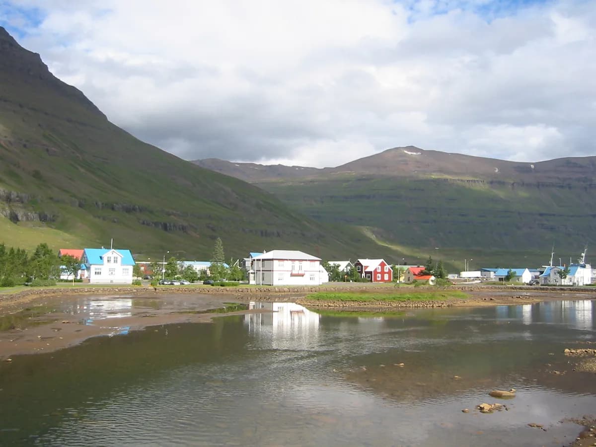 Seydisfjordur cruise port, Iceland