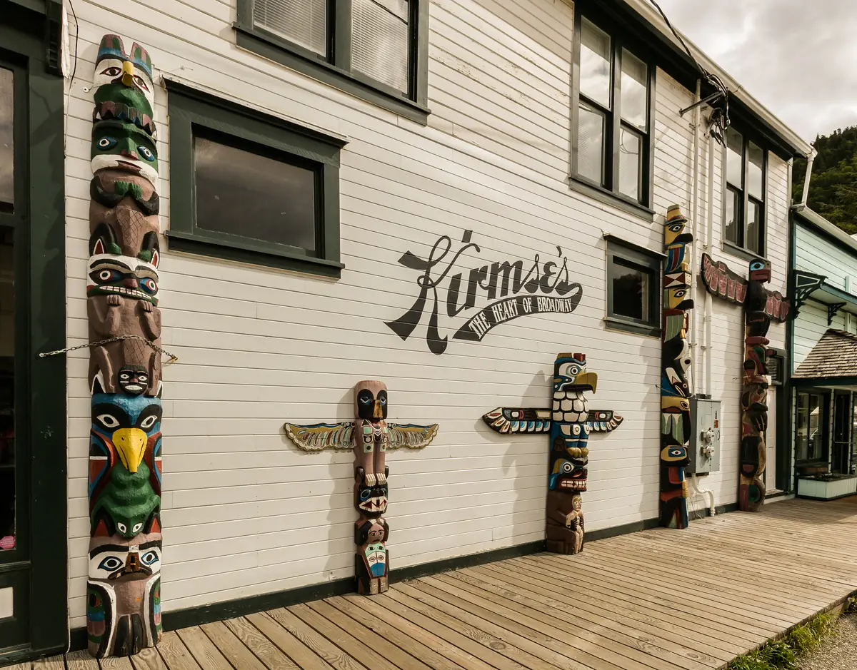Skagway cruise port, Alaska, USA