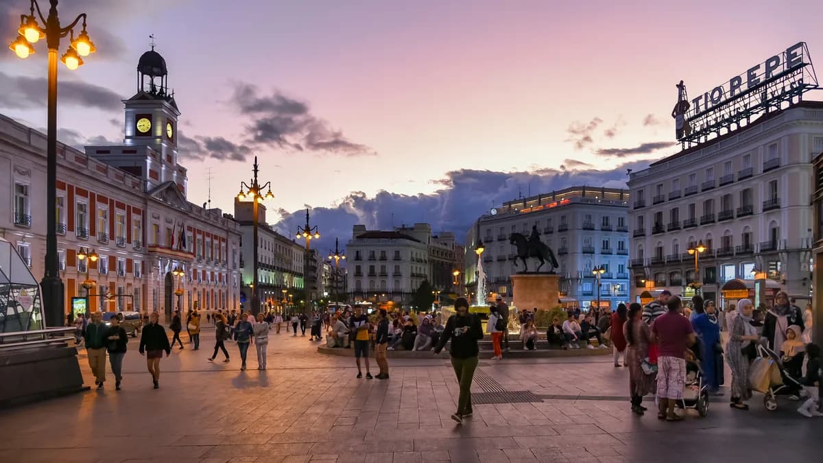 Sol and Barrio de los Austrias in Madrid