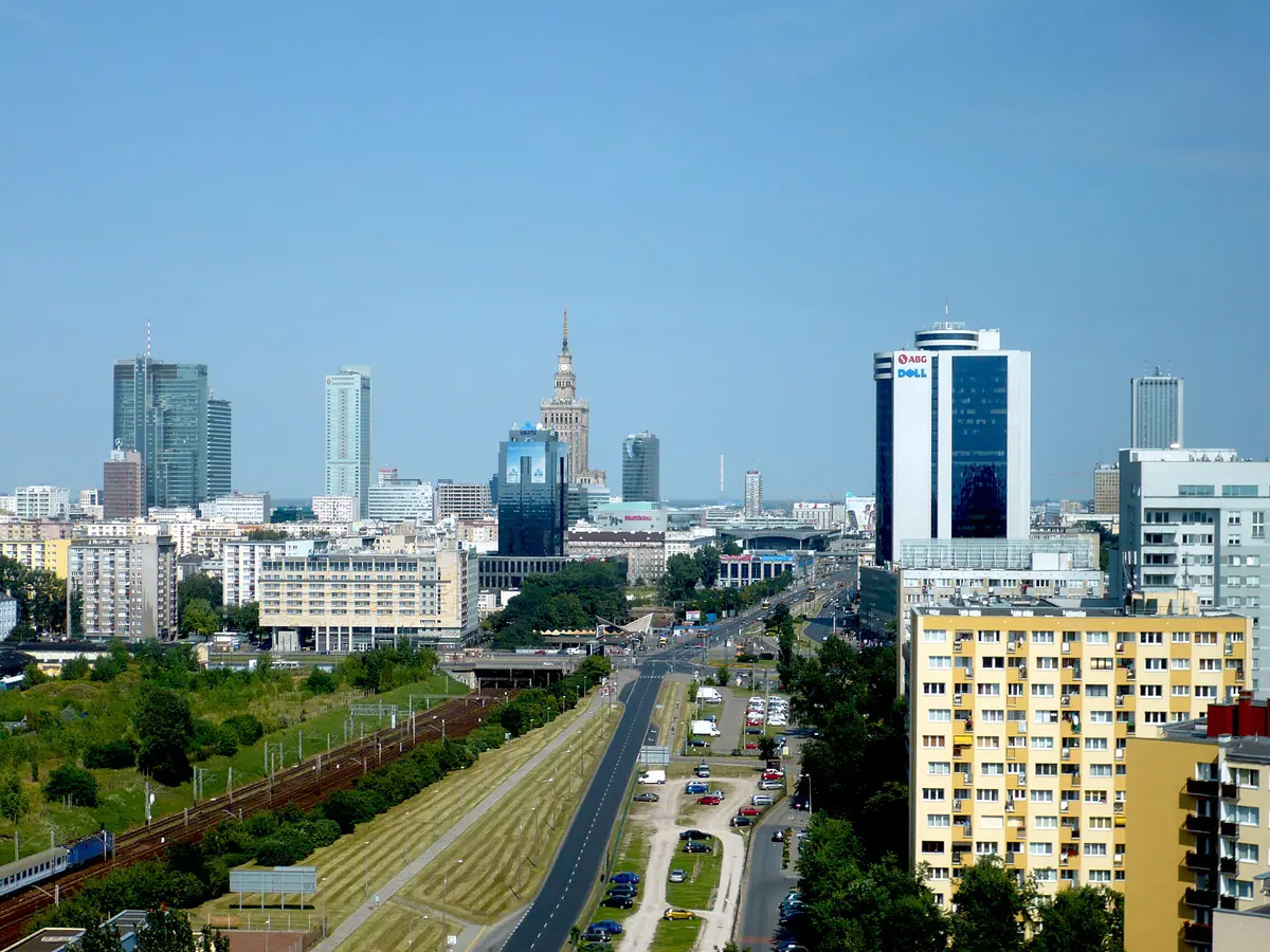 Srodmiescie (City Centre) in Warsaw