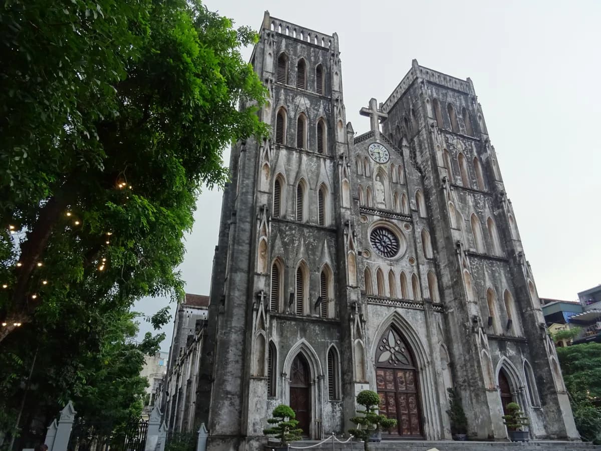 St Joseph's Cathedral in Hanoi