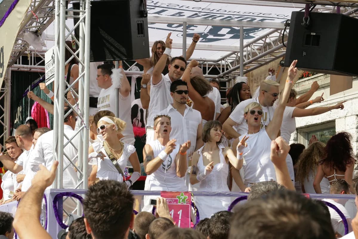 Street Parade in Zurich