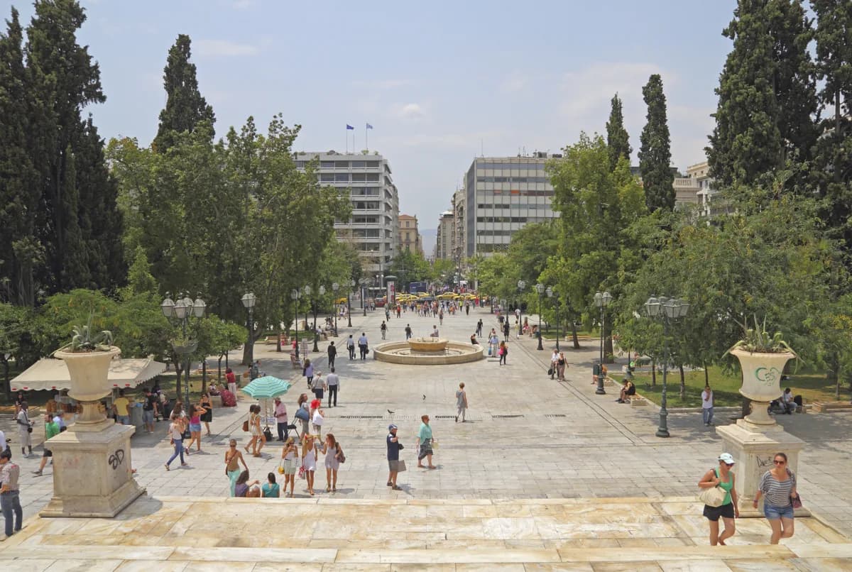 Syntagma in Athens