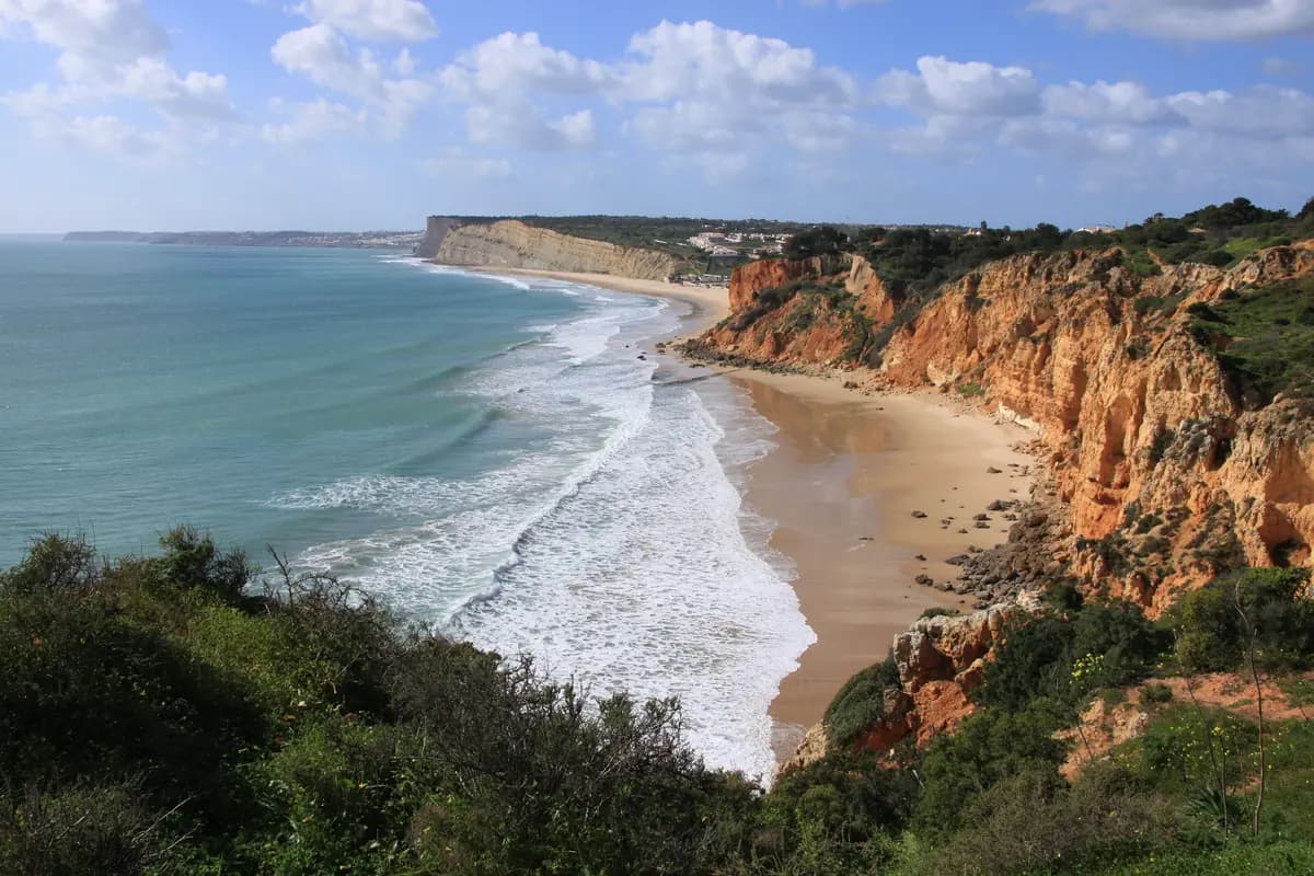 The Algarve coast (N125), Portugal