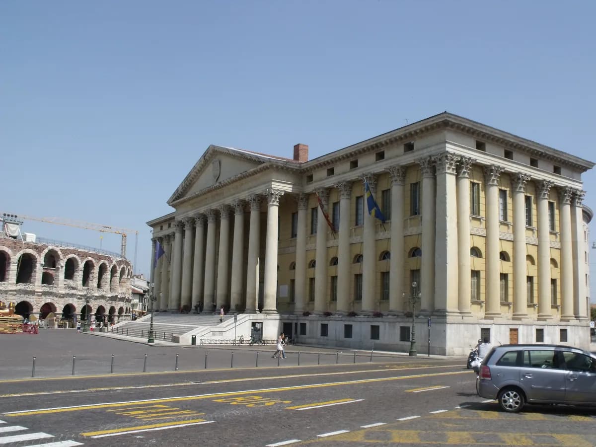 The Arena by day in Verona
